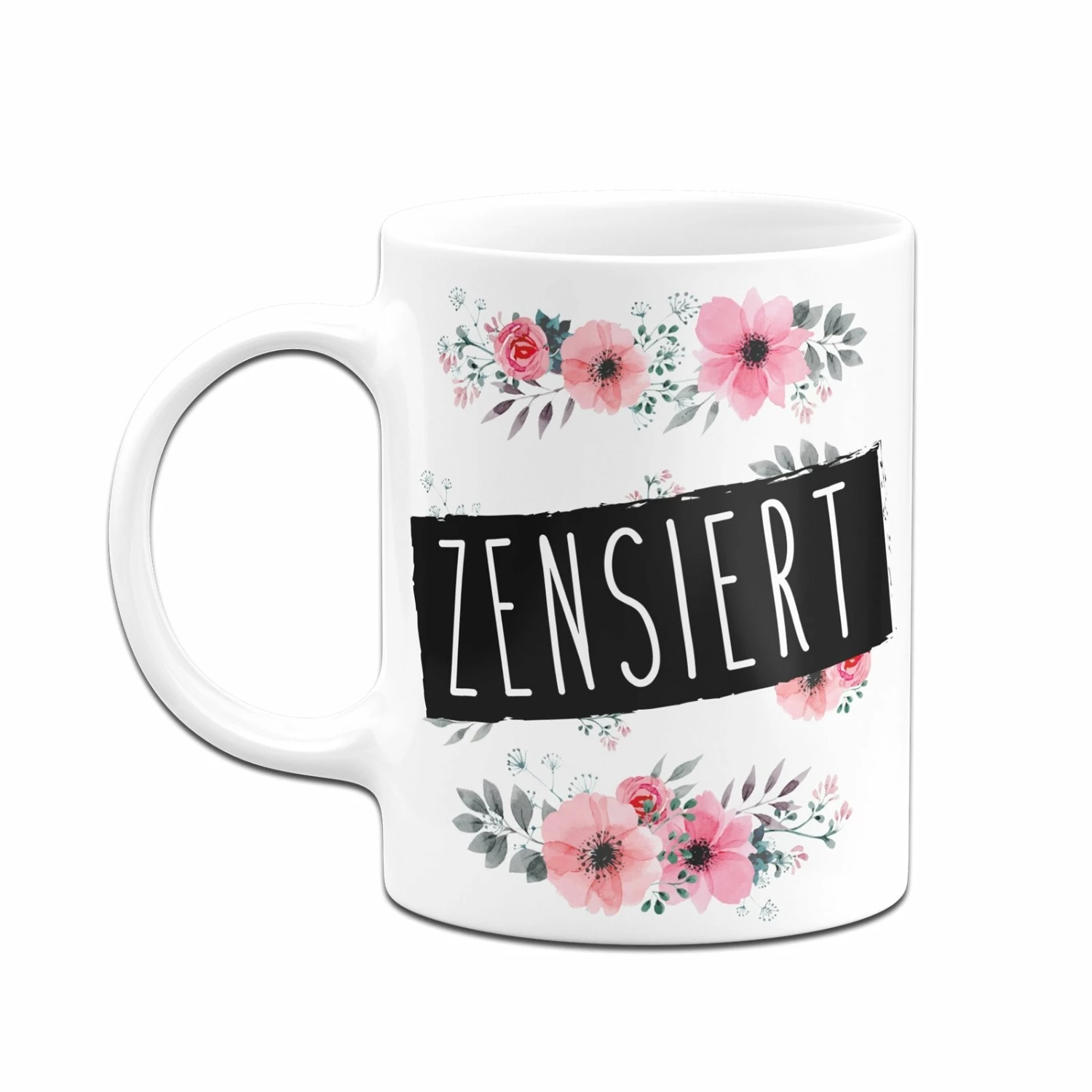 Tasse - Zensiert - Blumig 6 Tasse - Zensiert - Blumig – Bild 6