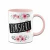 Tasse - Zensiert - Blumig