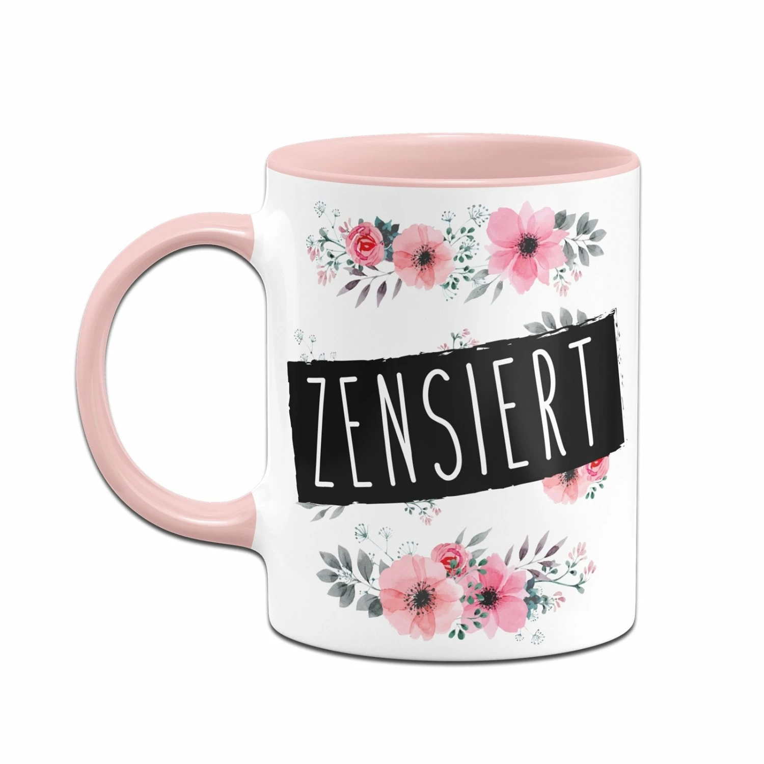 Tasse - Zensiert - Blumig 2 Tasse - Zensiert - Blumig – Bild 2