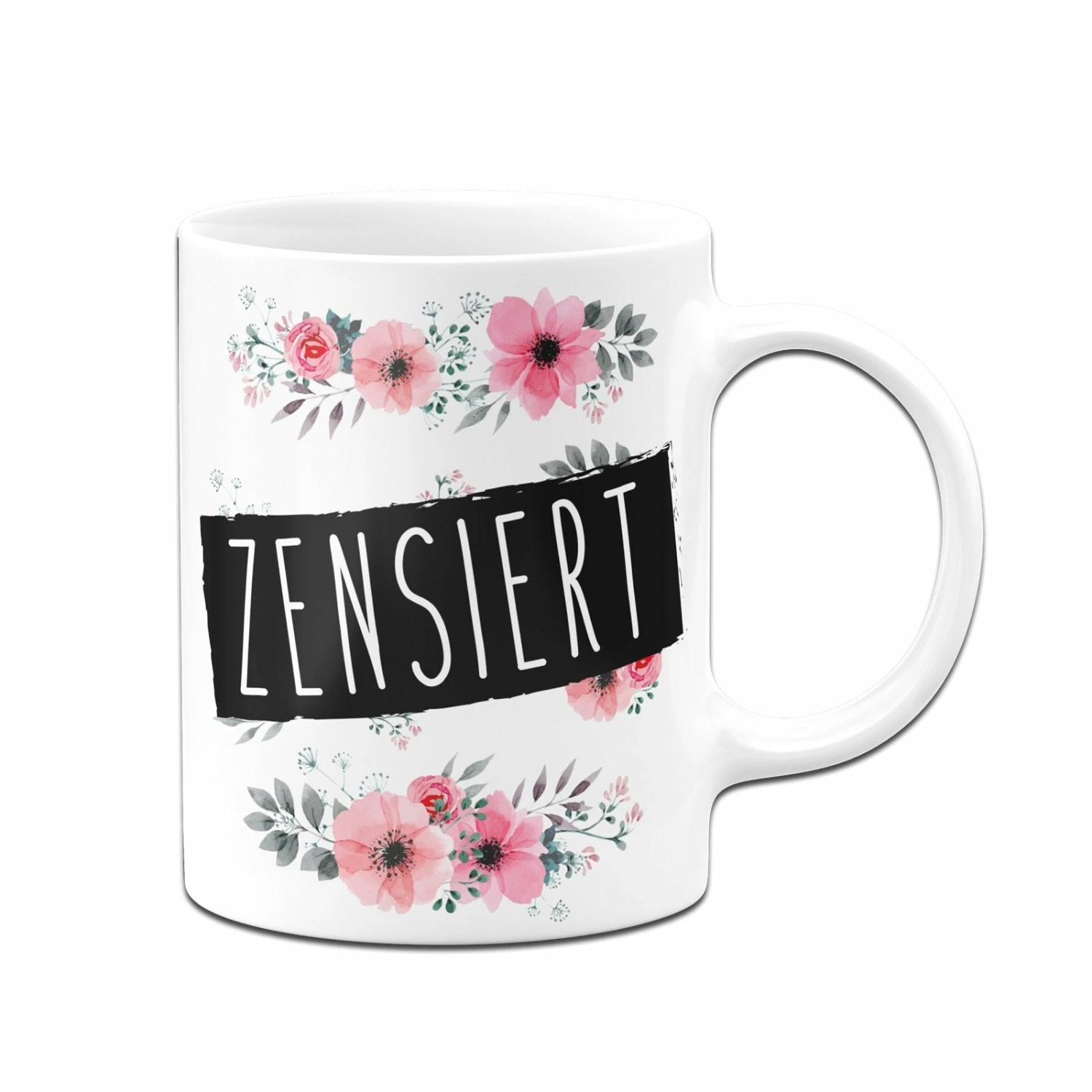 Tasse - Zensiert - Blumig 5 Tasse - Zensiert - Blumig – Bild 5