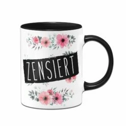 Tasse - Zensiert - Blumig 9 Tasse - Zensiert - Blumig -Becher Geschäft bild tasse zensiert blumig 856177