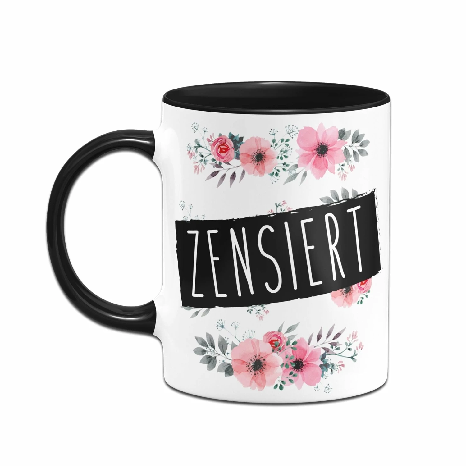 Tasse - Zensiert - Blumig 4 Tasse - Zensiert - Blumig – Bild 4