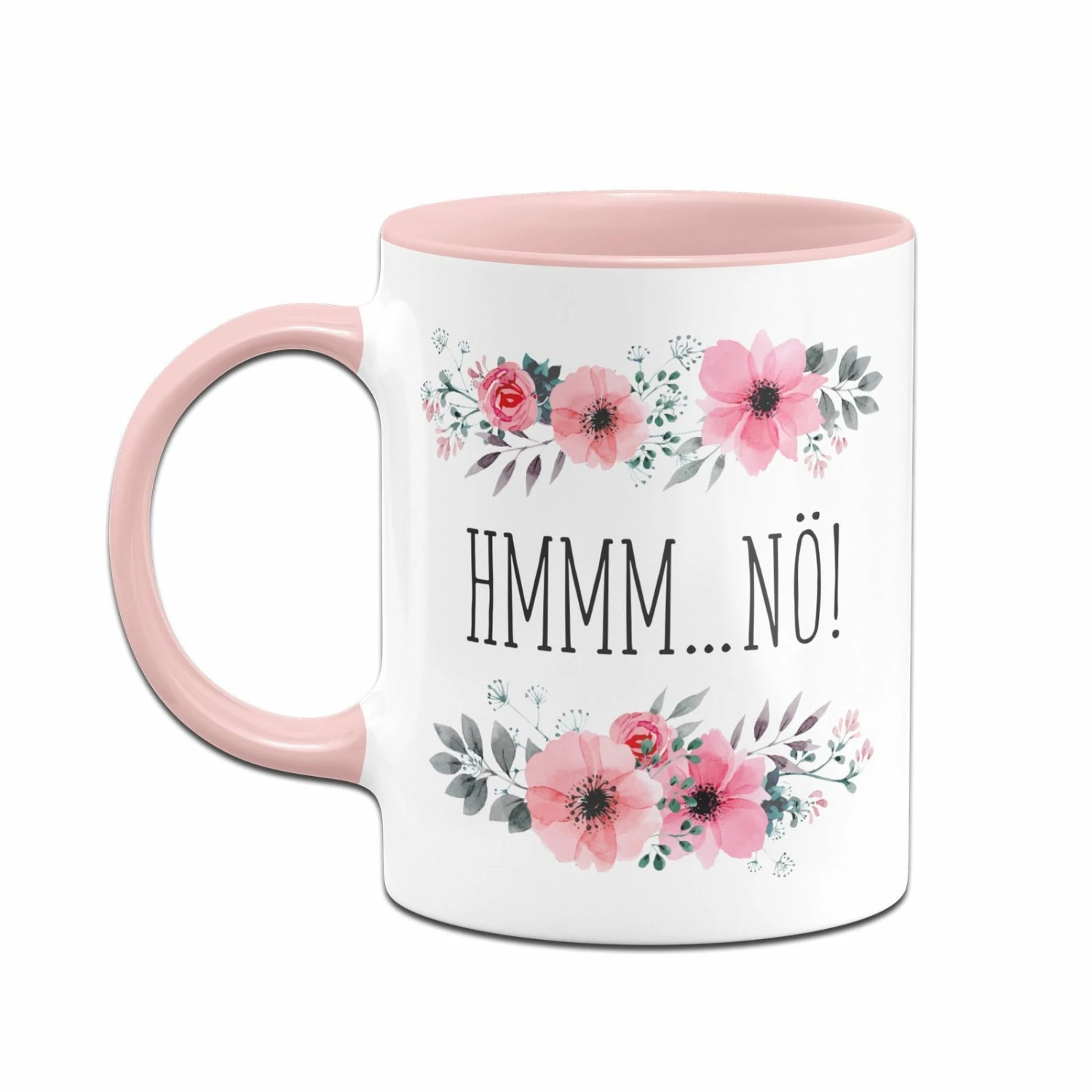 Tasse - Hmmm Nö - Blumig 2 Tasse - Hmmm Nö - Blumig – Bild 2