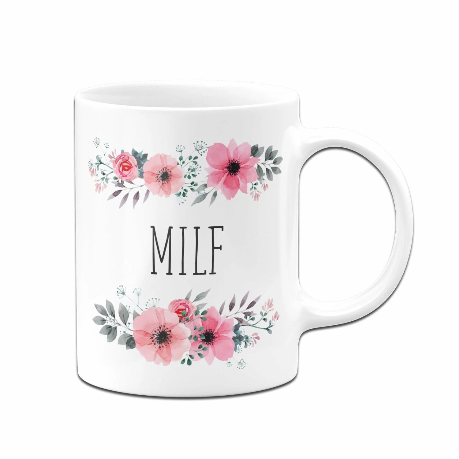 Tasse - MILF - Blumig 4 Tasse - MILF - Blumig – Bild 4