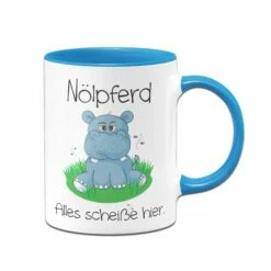 Nölpferd Tasse - Alles Scheiße Hier 9 Nölpferd Tasse - Alles Scheiße Hier -Becher Geschäft bild noelpferd tasse alles scheisse kacke hier 0 548673