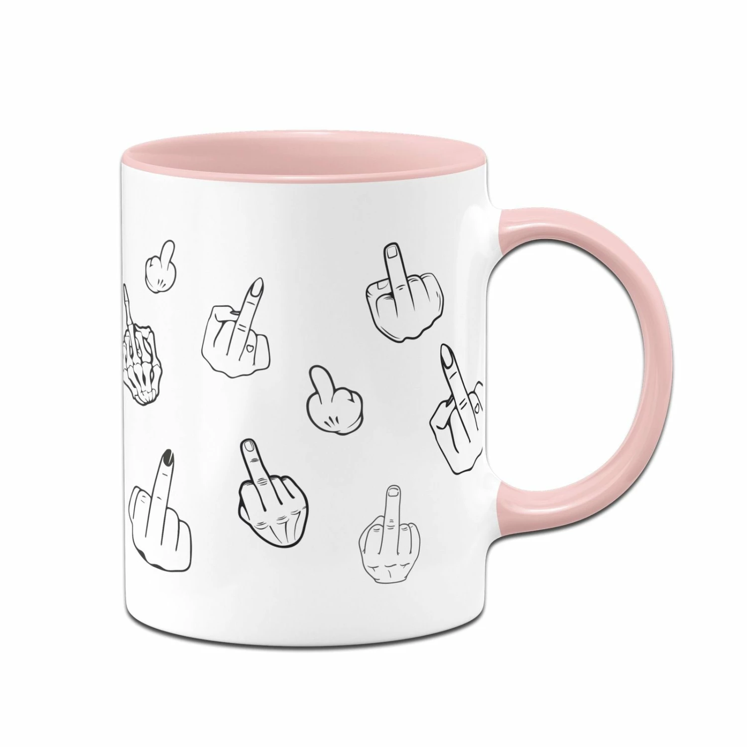 Tasse - Mittelfinger Fick Dich 1 Tasse - Mittelfinger Fick Dich