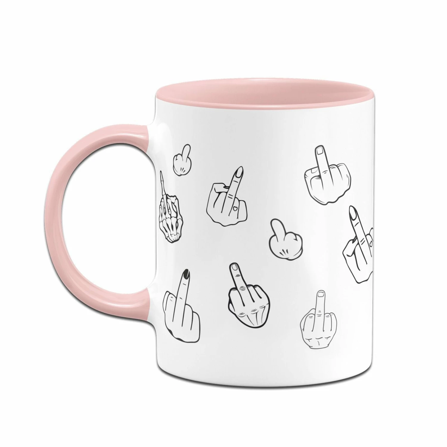 Tasse - Mittelfinger Fick Dich 2 Tasse - Mittelfinger Fick Dich – Bild 2