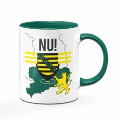 Tasse - Sachsen NU Mit Wappen