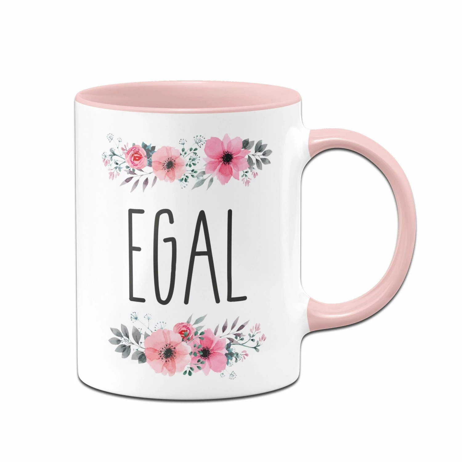 Tasse - Egal Mit Blümchen - Blumig 1 Tasse - Egal Mit Blümchen - Blumig