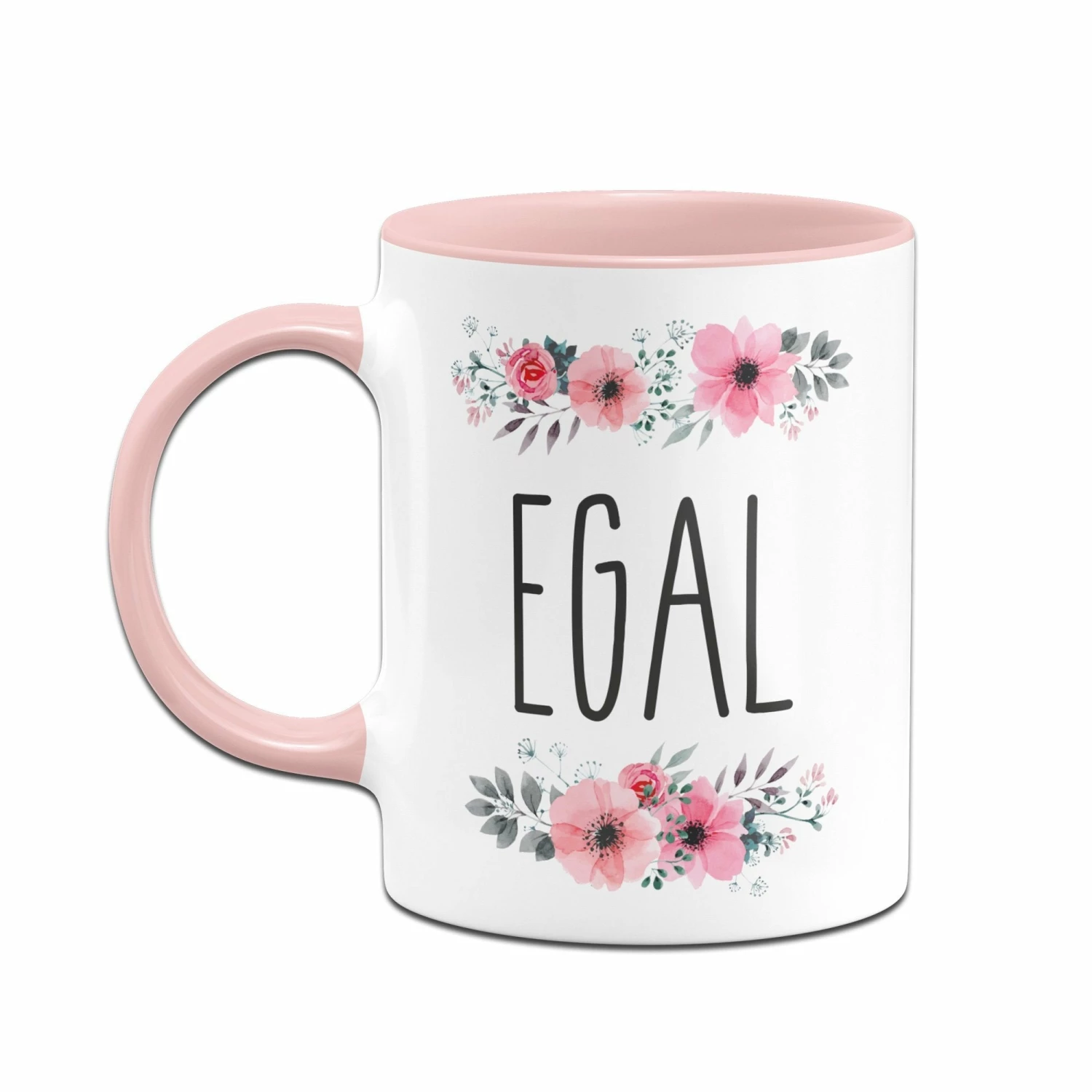 Tasse - Egal Mit Blümchen - Blumig 2 Tasse - Egal Mit Blümchen - Blumig – Bild 2