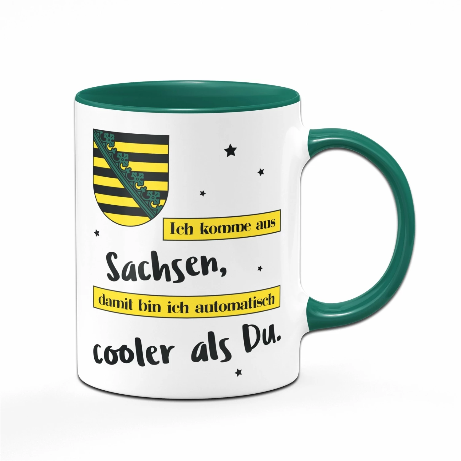 Tasse - Ich Komme Aus Sachsen - Cooler Sachse 1 Tasse - Ich Komme Aus Sachsen - Cooler Sachse