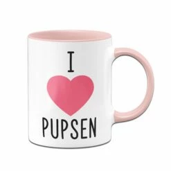 Tasse - I Love Pupsen 7 Tasse - I Love Pupsen -Becher Geschäft tasse i love pupsen rosa 556473