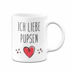 Tasse - Ich Liebe Pupsen Mit Herz 10 Tasse - Ich Liebe Pupsen Mit Herz -Becher Geschäft tasse ich liebe pupsen weiss 661326