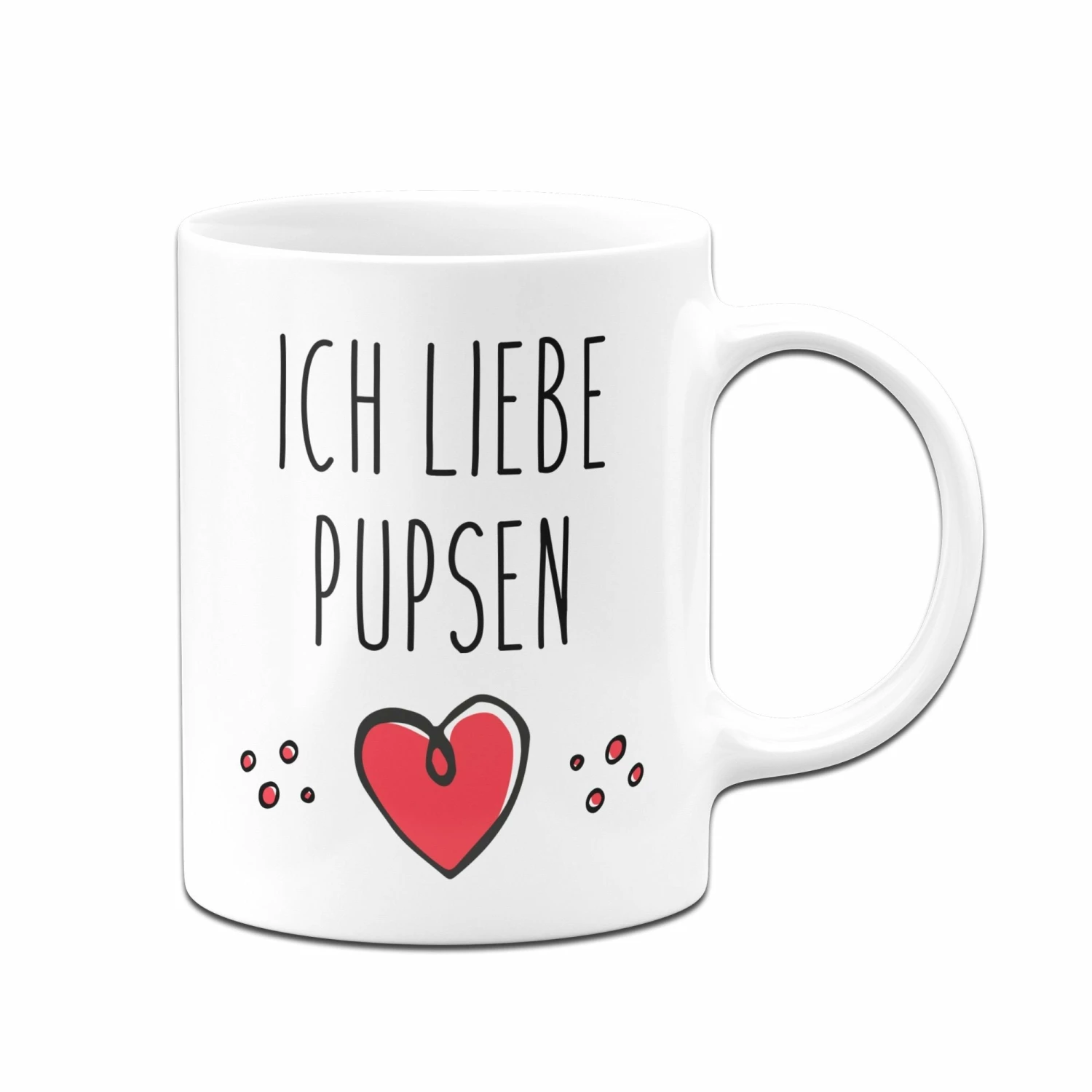 Tasse - Ich Liebe Pupsen Mit Herz 5 Tasse - Ich Liebe Pupsen Mit Herz – Bild 5