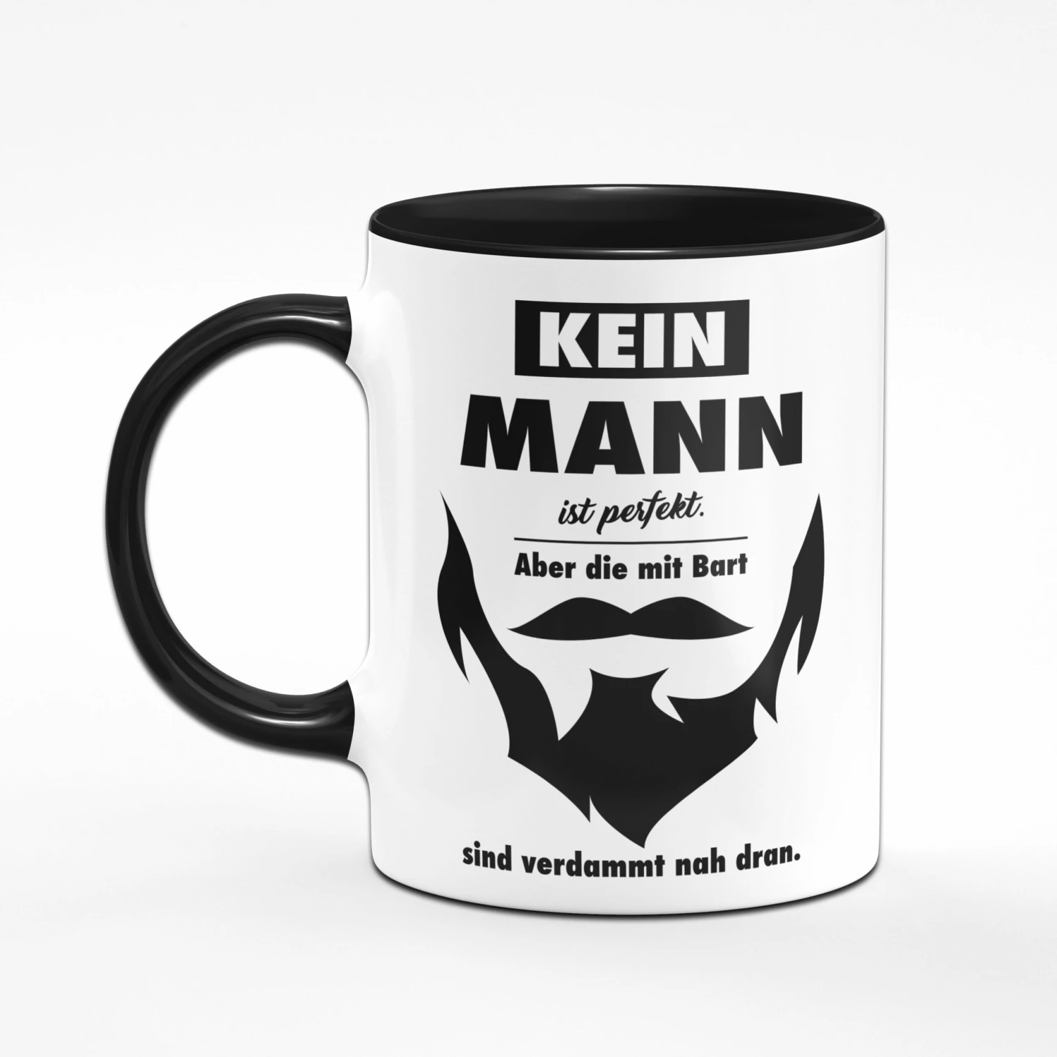 Tasse - Kein Mann Ist Perfekt, Aber Die Mit Bart 2 Tasse - Kein Mann Ist Perfekt, Aber Die Mit Bart – Bild 2