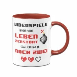 Gaming Tasse - Videospiele Haben Mein Leben Zerstört