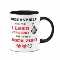 Gaming Tasse - Videospiele Haben Mein Leben Zerstört 7 Gaming Tasse - Videospiele Haben Mein Leben Zerstört -Becher Geschäft tasse videospiele schwarzKnYhntjwHtI6I 273805