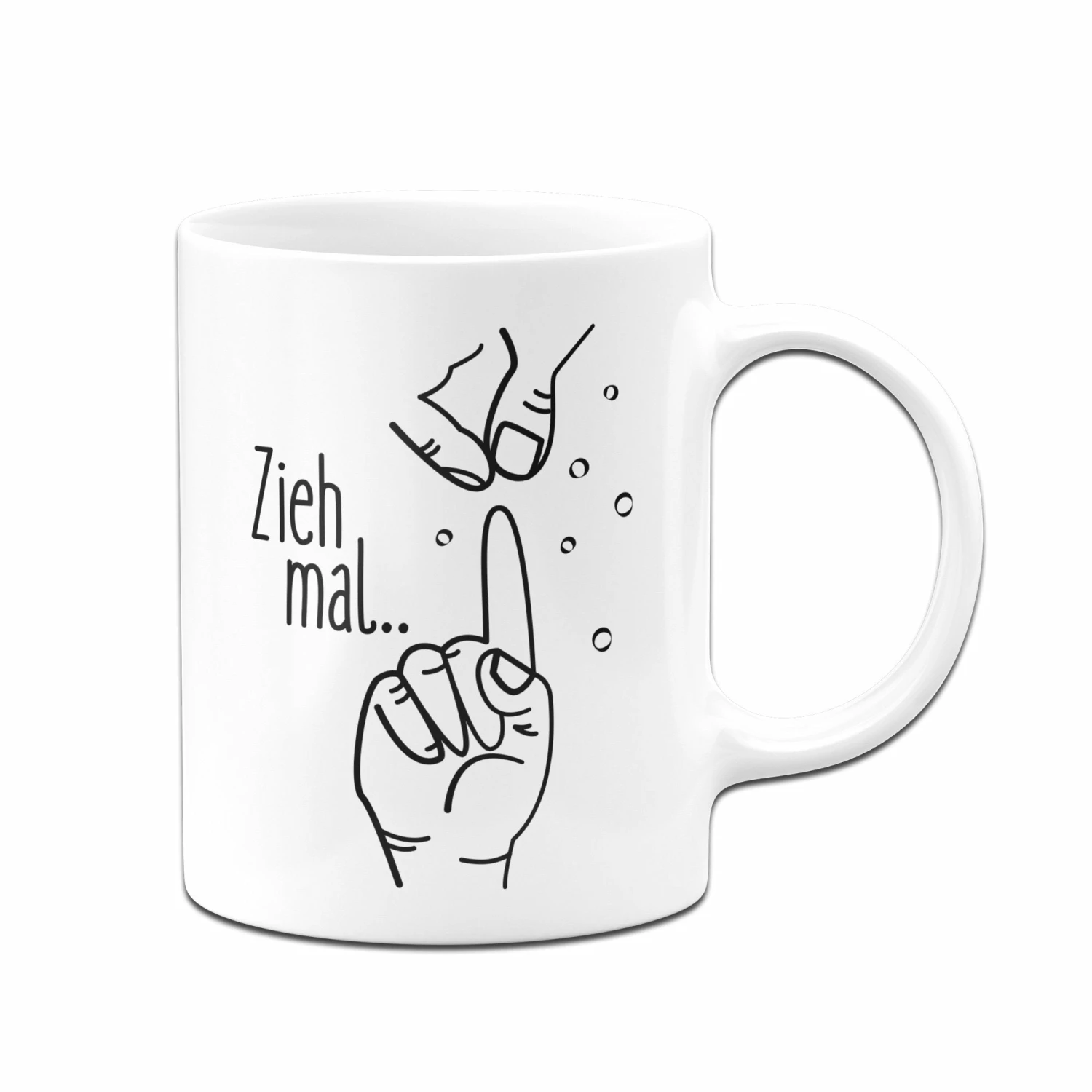 Tasse - Zieh Mal Am Finger 3 Tasse - Zieh Mal Am Finger – Bild 3