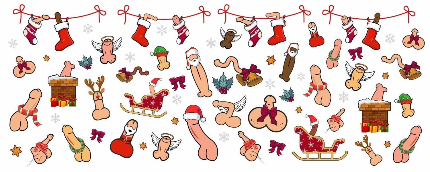 Tasse - Weihnachten Mit Weihnachts-Penis-Pimmel (Rundumdruck) 5 Tasse - Weihnachten Mit Weihnachts-Penis-Pimmel (Rundumdruck) – Bild 5